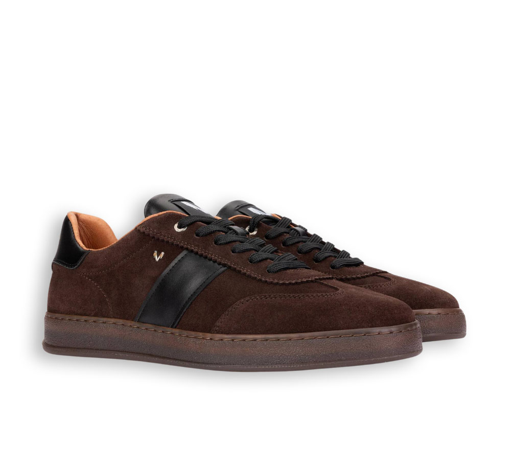 Martinelli Seaford zapatilla serraje hombre marrón oscuro