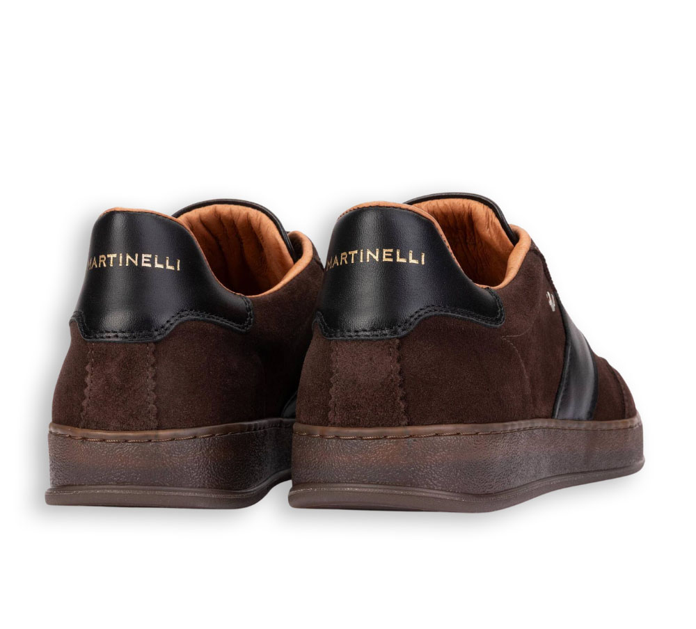 Martinelli Seaford deportivo hombre marrón oscuro con cordones
