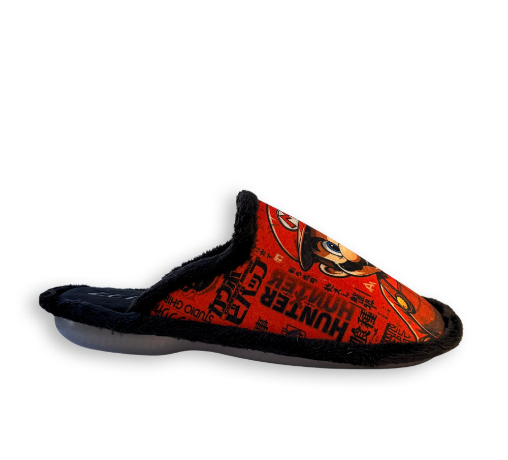 Zel’s zapatilla de casa hombre Mario y Luigi