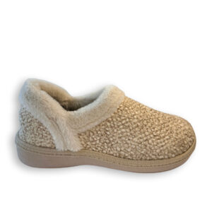 Salvi Confort zapatilla de casa mujer cerrada beige
