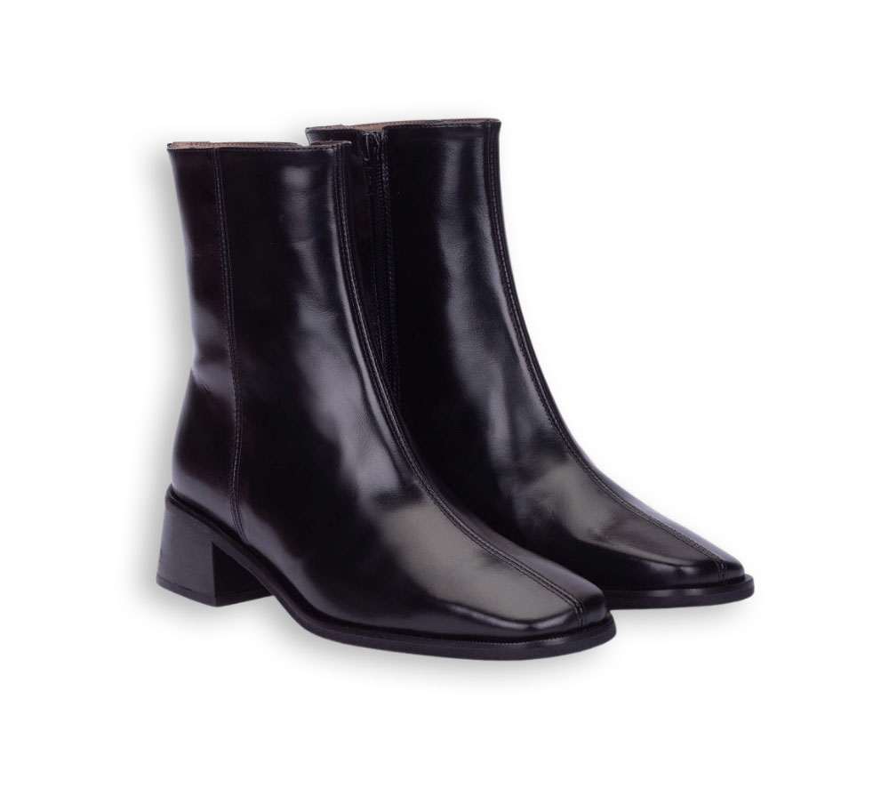 Wonders botines mujer negros Ayla 01
