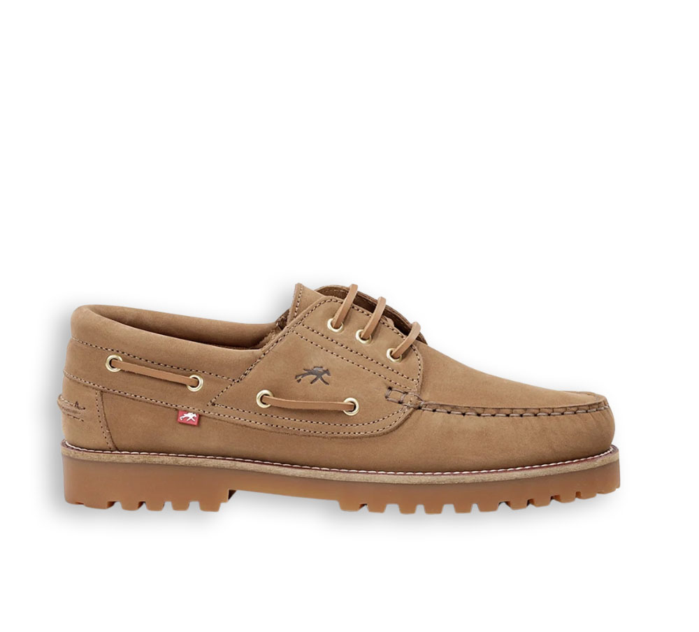Fluchos Scott náutico hombre marrón