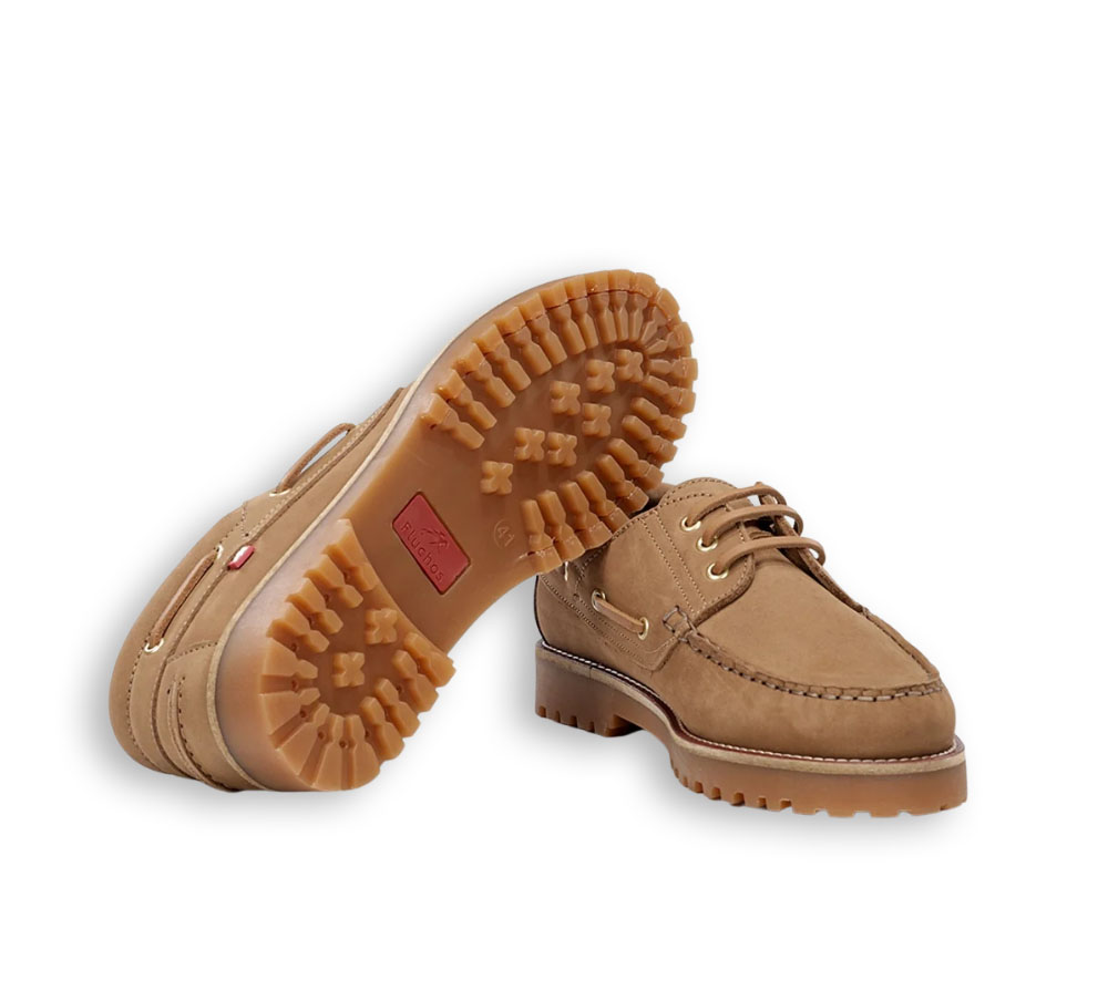 Fluchos Scott náutico hombre marrón suela