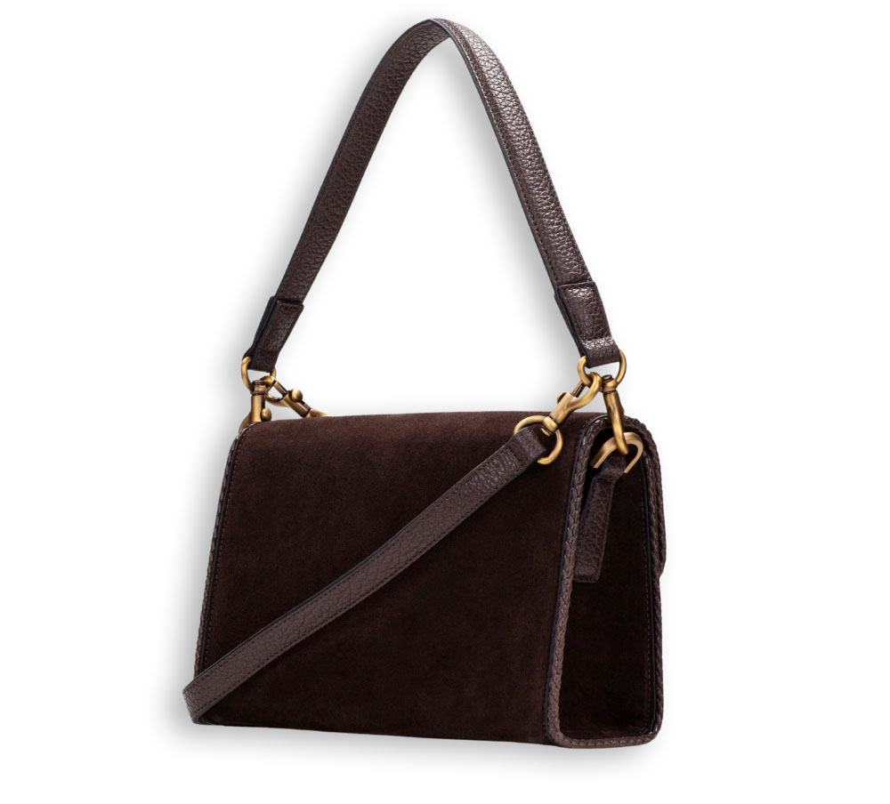 Hispanitas bolso de hombro chocolate