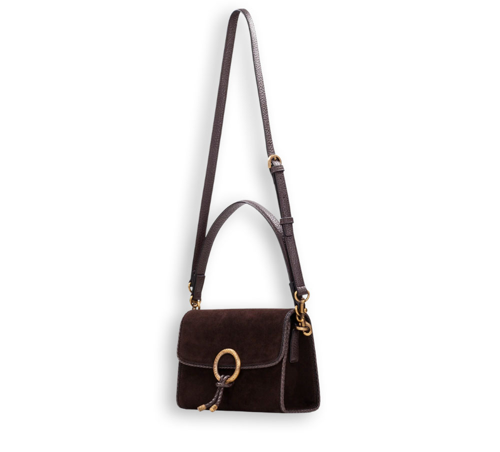 Hispanitas bolso de hombro chocolate