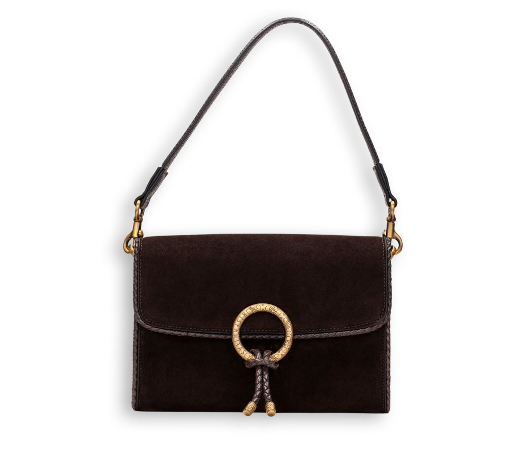 Hispanitas bolso de hombro chocolate