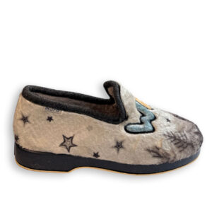 Muro zapatilla de casa mujer Winter gris