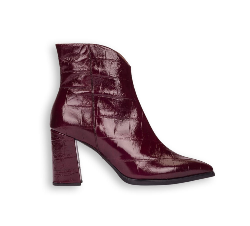 Wonders botines mujer burdeos Aurora 44