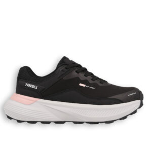 Zapatilla trekking mujer impermeable Paredes Lezaun negra