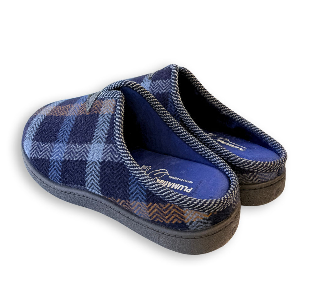 Zapatillas Plumaflex hombre destalonadas vista trasera