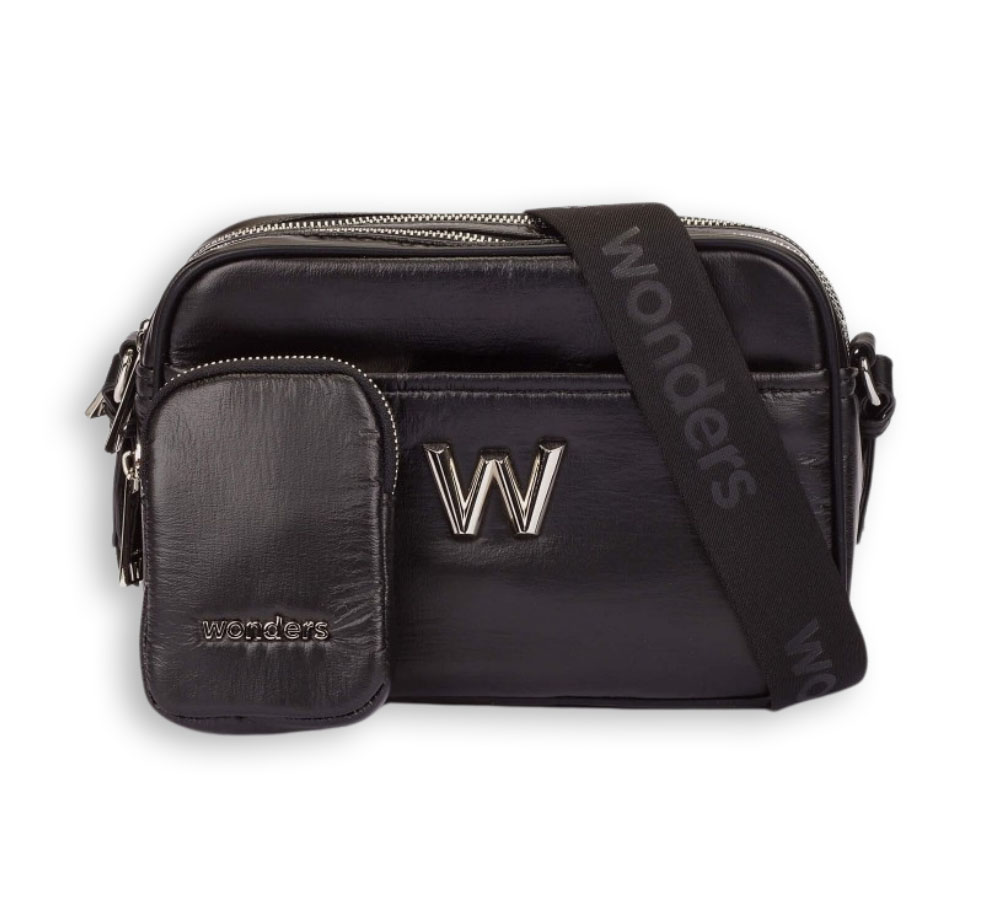 Wonders bolso bandolera mujer negro Cloud