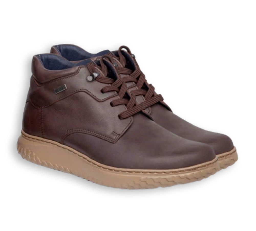 Botines hombre marrones Callaghan Terrain Water con cordones
