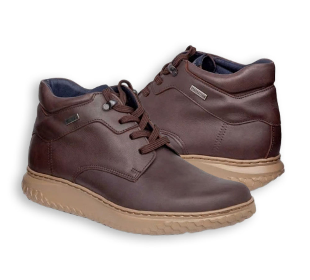 1. Callaghan Terrain Water botín hombre marrón vista lateral