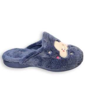 Zapatillas de casa mujer azules Cabrera
