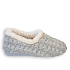 Zapatillas de casa mujer grises Javer
